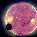 Jordens och Sirius-systemets faktiska rotation Stjärnljusets passage genom solkoronan.