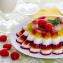 The most delicious jelly.  Yogurt jelly recipe.  Made from gelatin with yoghurt added